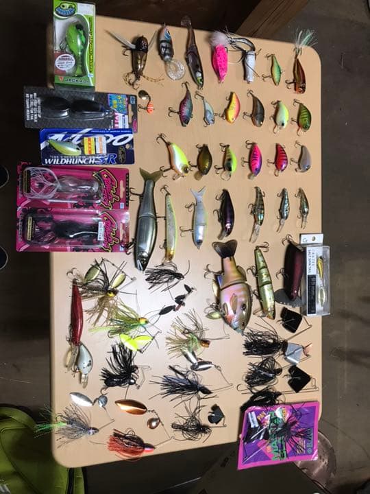 バス釣り引退 ルアーセット