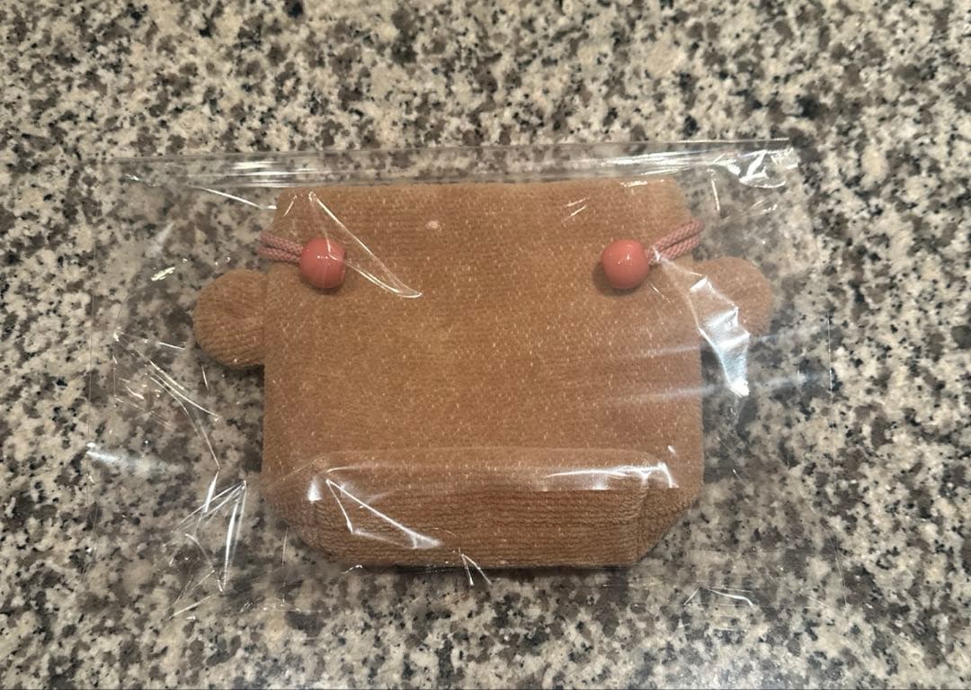 3日間限定　フェイラー　ドアップテディガール　耳付き巾着ポーチ　FEILER