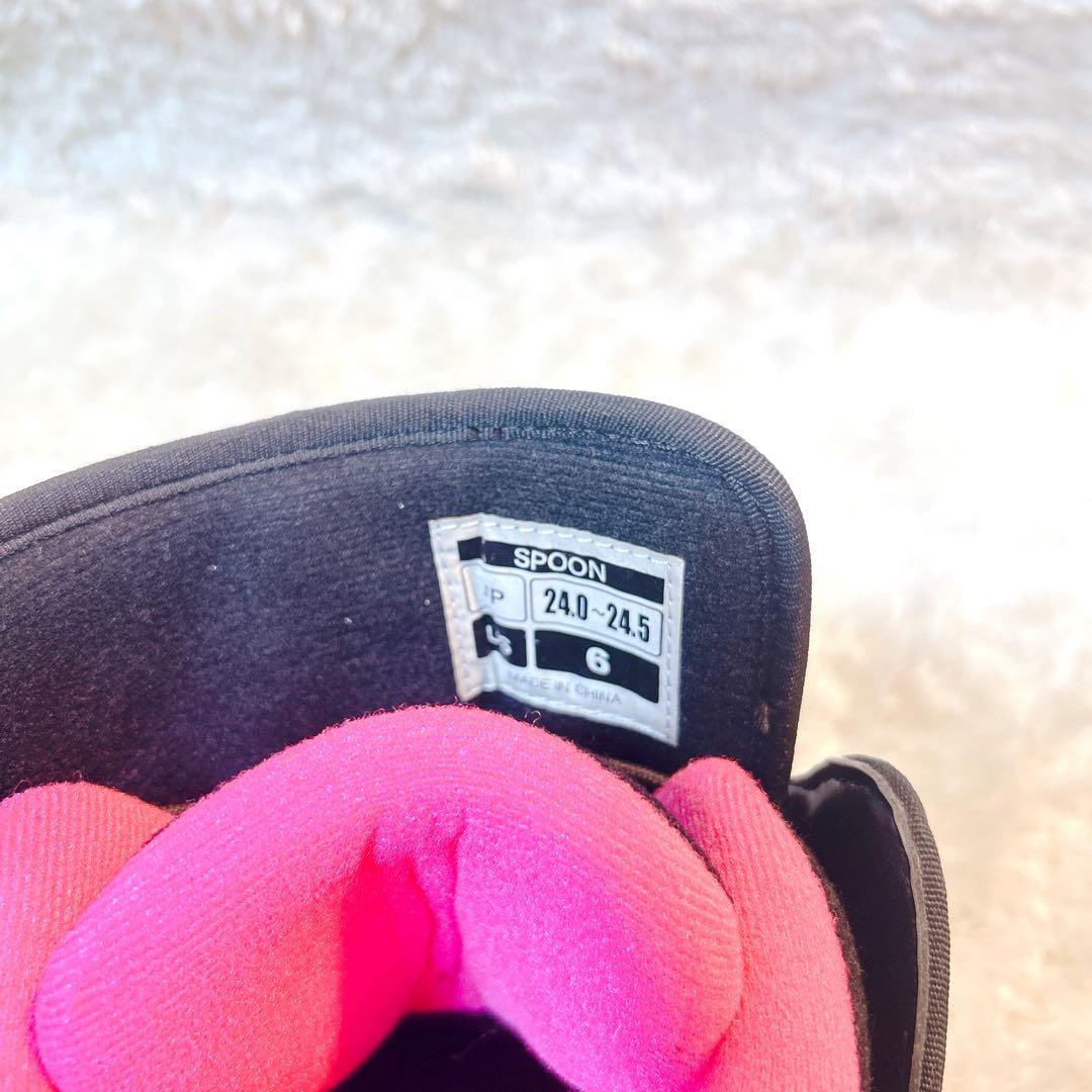 【美品】　スノボブーツ　BOA spoon 24-24.5 スノーボード