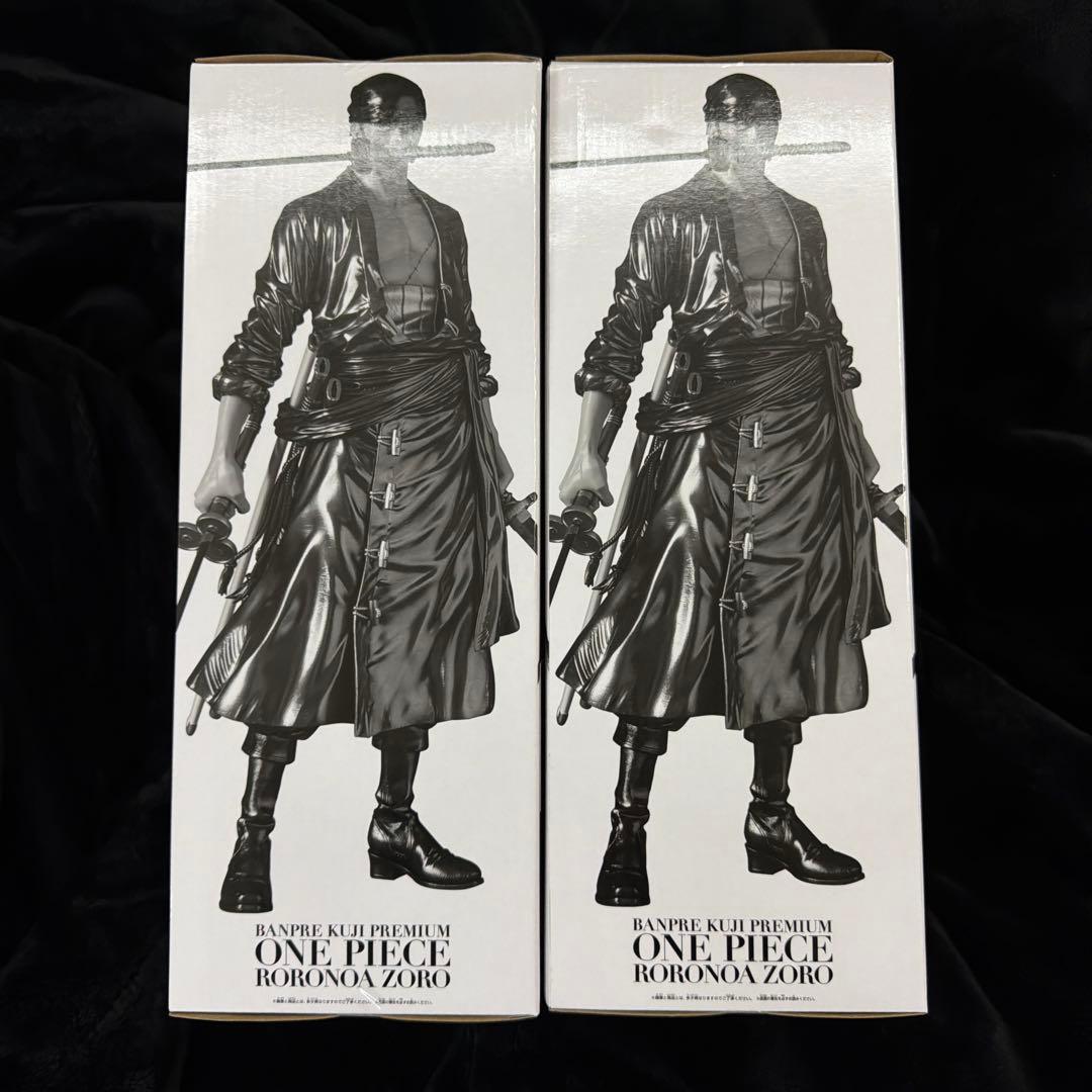 ワンピース　バンプレくじ　A賞&B賞　ゾロセット　未開封