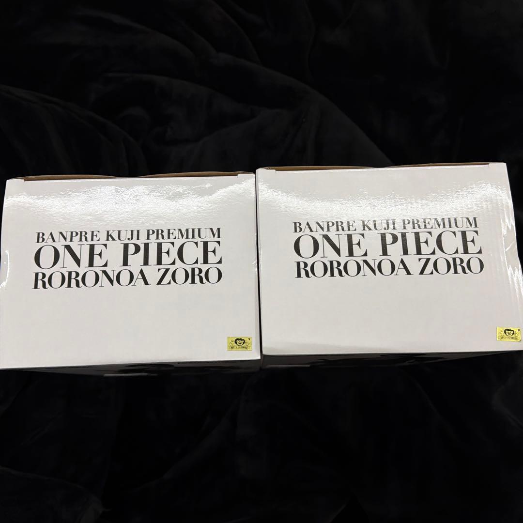 ワンピース　バンプレくじ　A賞&B賞　ゾロセット　未開封