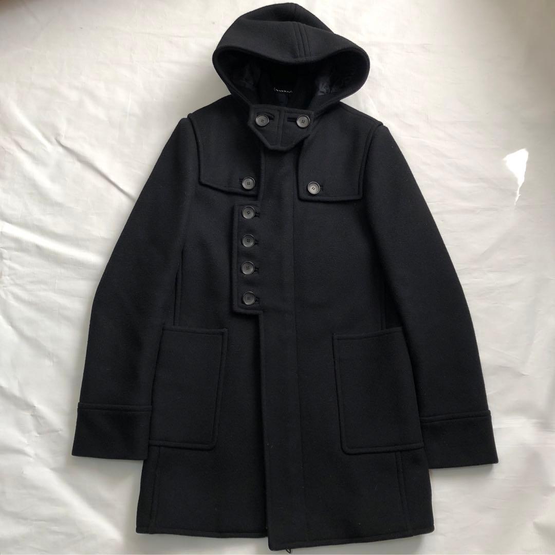 08AW ニコラ期 バレンシアガ ダッフルコート ミリタリー チンストラップ