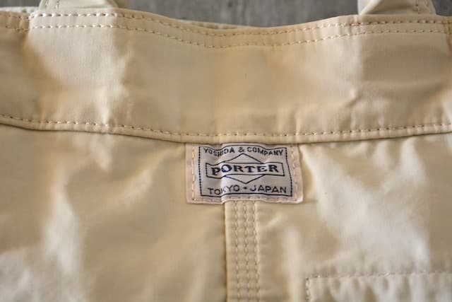 PORTER MILE ポーター マイル 2WAY トートバッグ オフホワイト