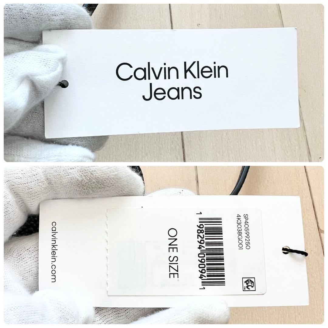 【未使用 タグ付】カルバンクライン カメラバッグ CKロゴ ショルダーバッグ