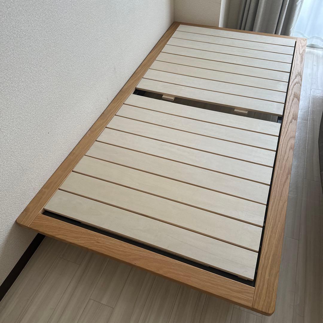 無印　ベットフレーム　シングル