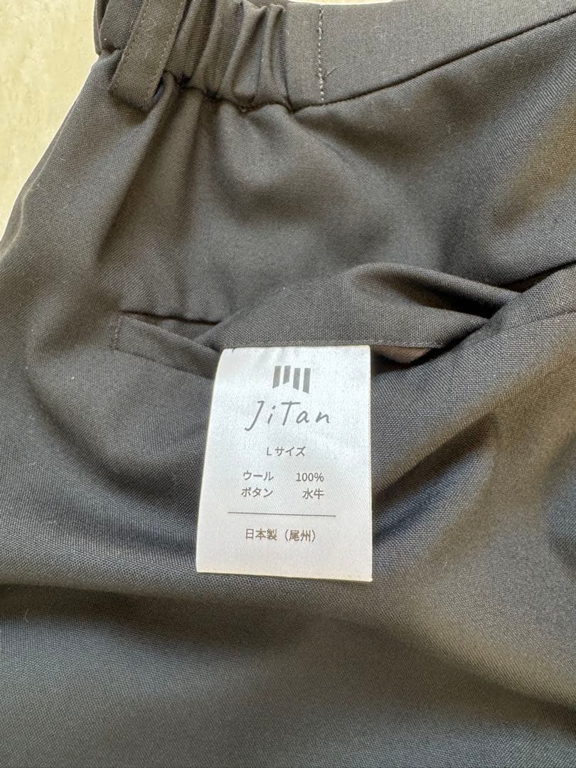 モーニング JiTan もりすん 【春夏ver】尾州ウールスラックス
