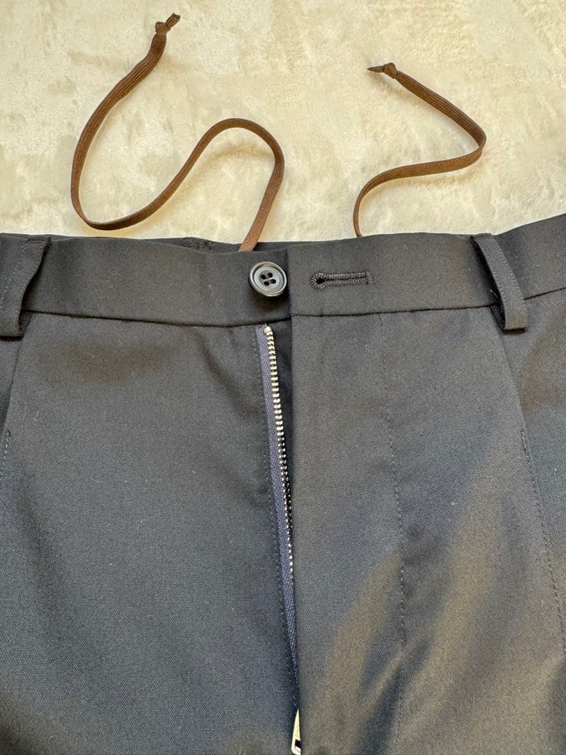 モーニング JiTan もりすん 【春夏ver】尾州ウールスラックス