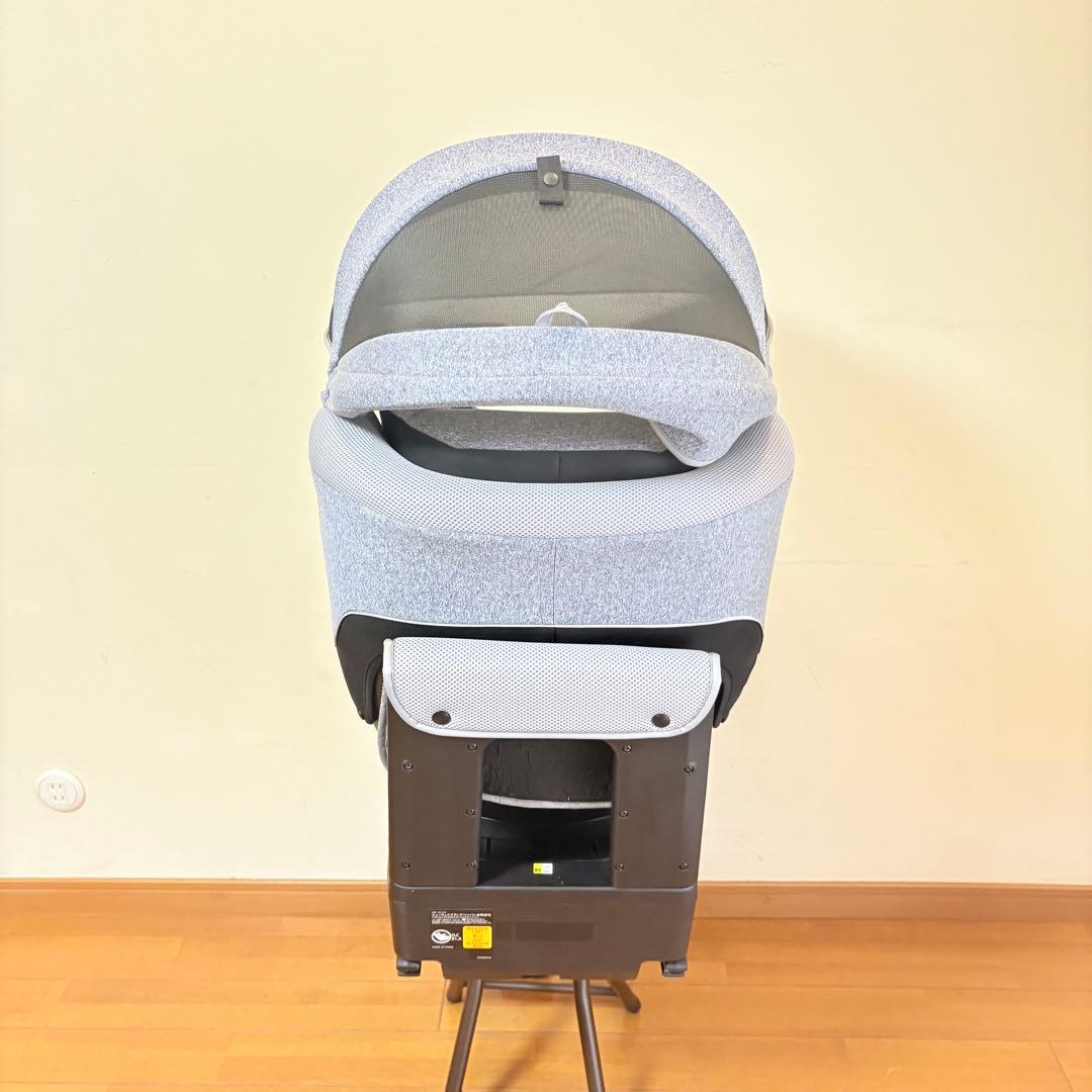 【美品・付属品完備】アップリカ チャイルドシート クルリラAC ISOFIX