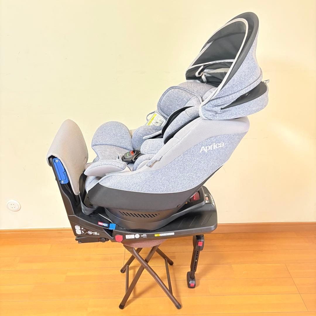 【美品・付属品完備】アップリカ チャイルドシート クルリラAC ISOFIX