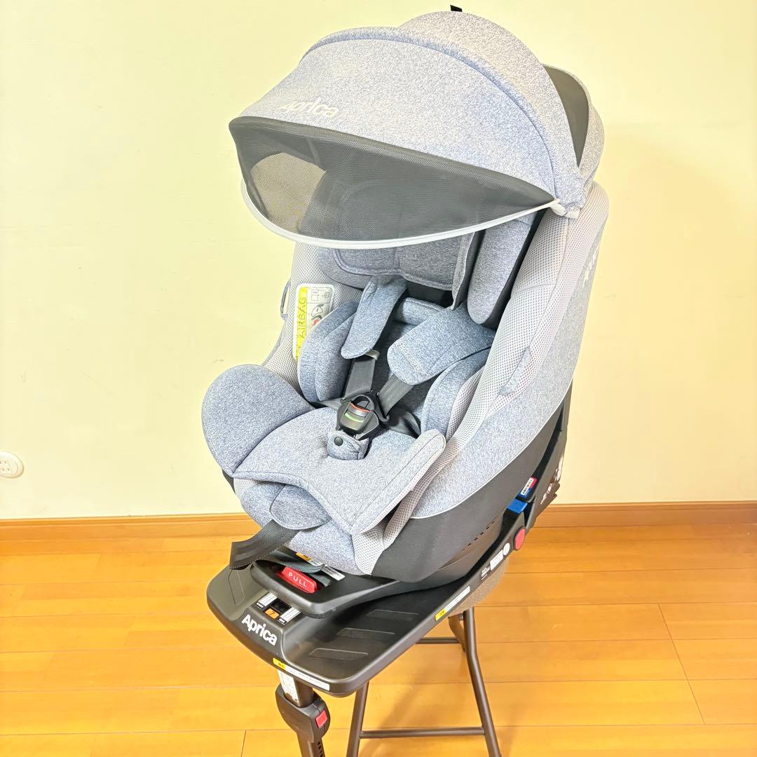 【美品・付属品完備】アップリカ チャイルドシート クルリラAC ISOFIX