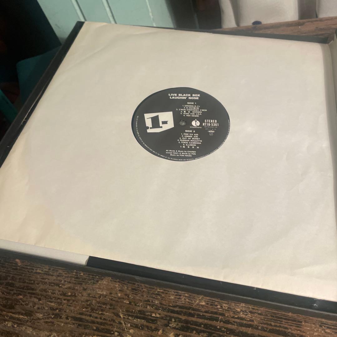LAUGHIN’ NOSE LIVE BLACKBOX アナログ 2LP
