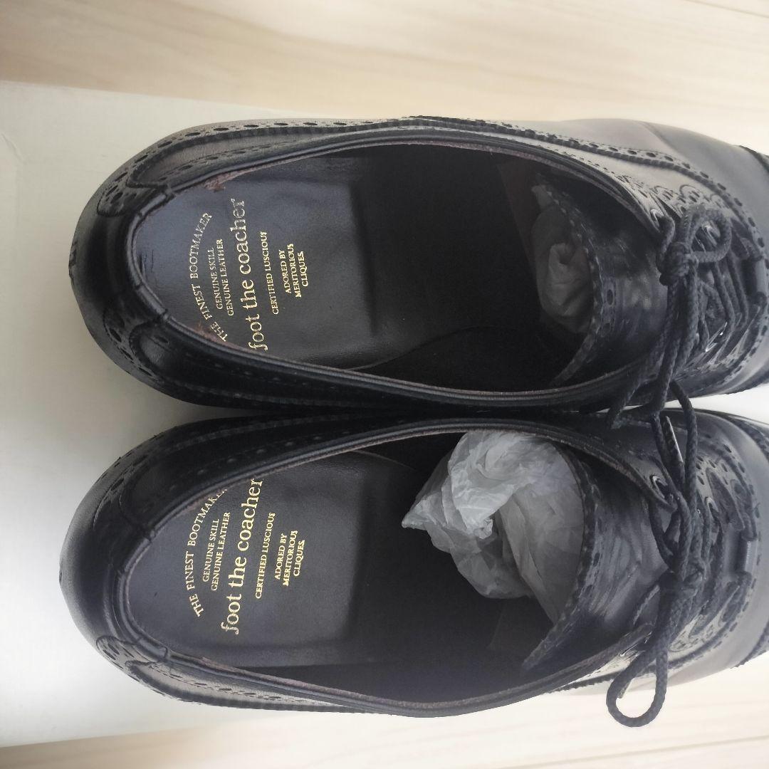 靴 foot the coacher BRITISH GILLIE SHOES 9