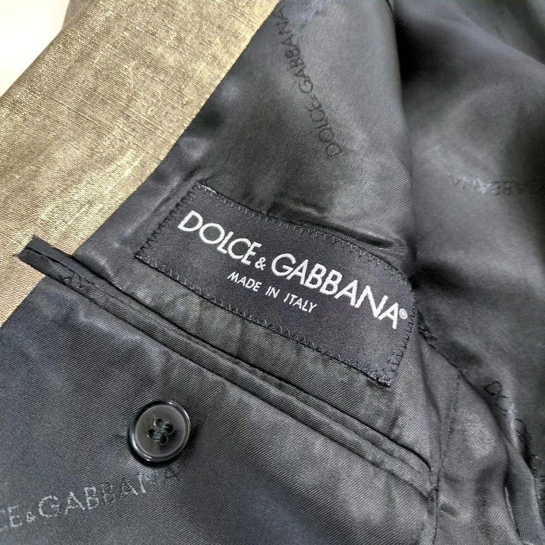 圧倒的存在感✨️ドルチェ&ガッバーナ ゴールド ドレスジャケット セットアップ