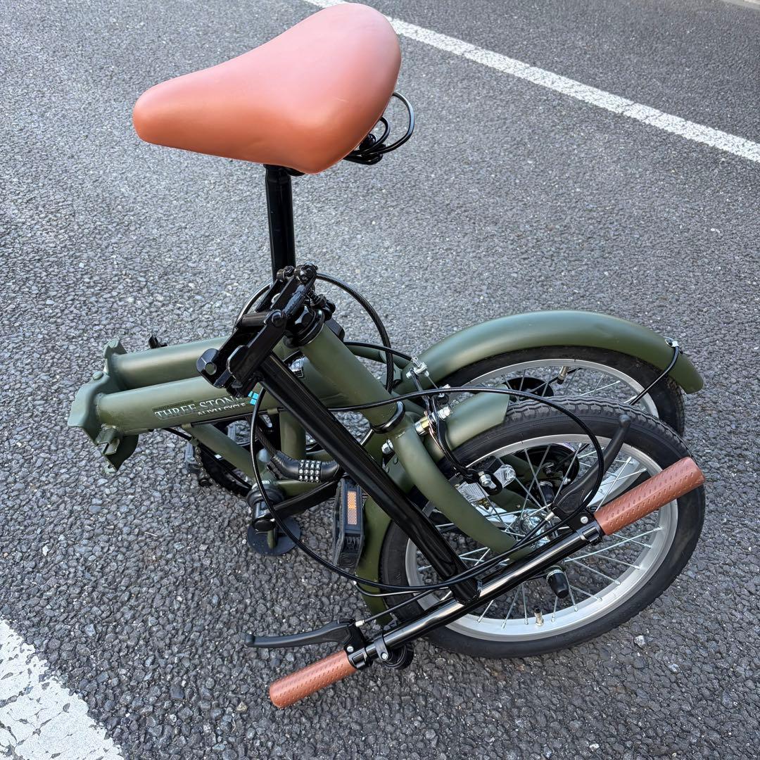 AIJYU CYCLE 折りたたみ自転車 ミニベロ 16インチ 軽量 コンパクト