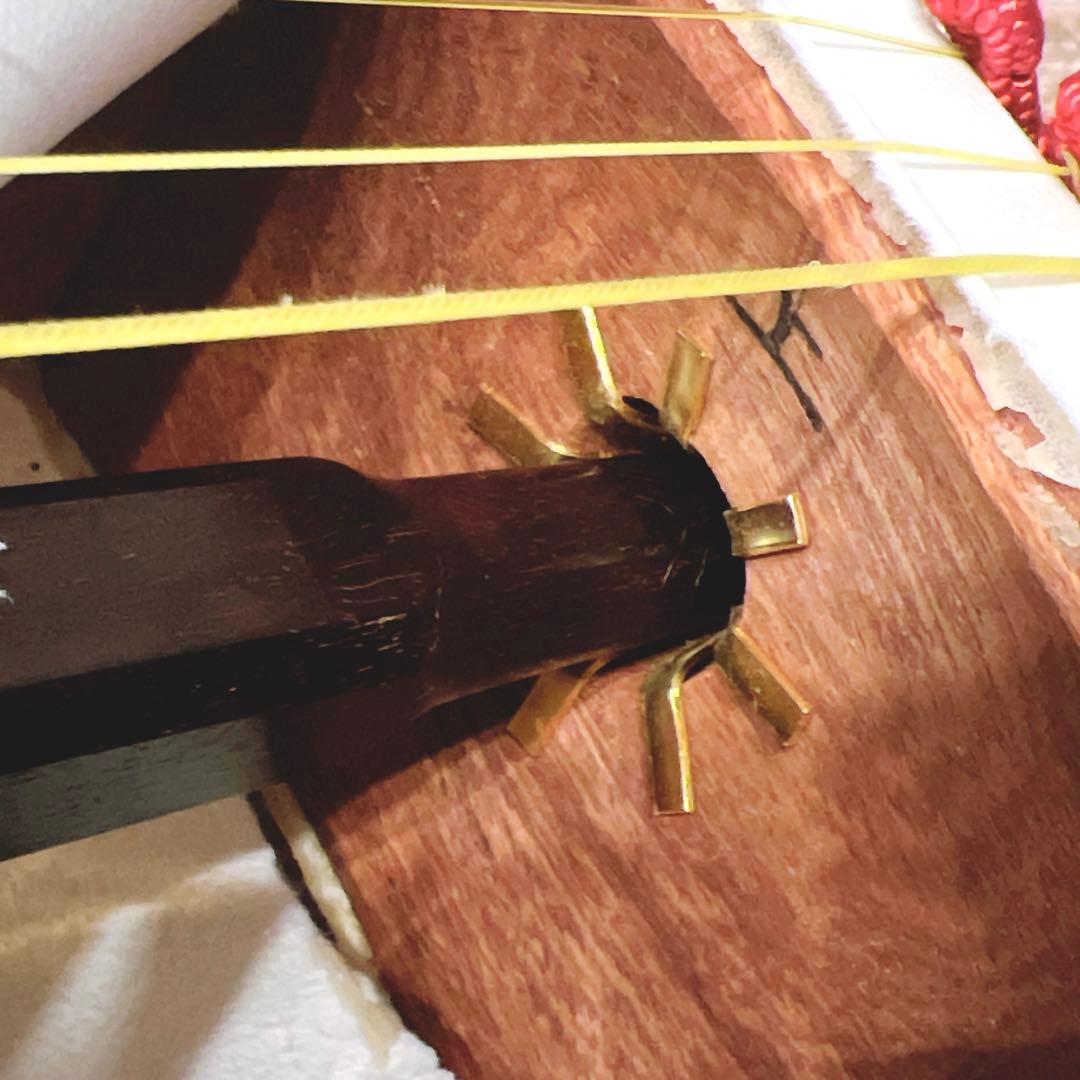 【津軽三味線】　太棹　紅木　東さわり　高級