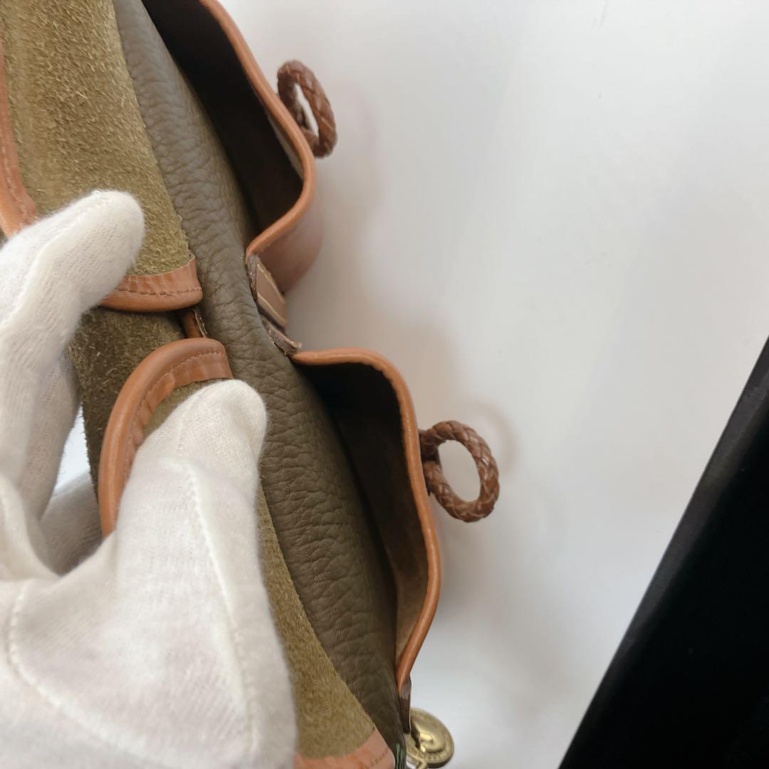 美品　ドゥーニー&バーグ　メッセンジャーバッグ　フラップ　肩掛け、斜め掛け