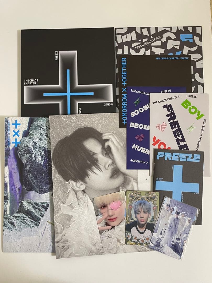 TXT アルバムセット　CD トレカ　トゥバ　まとめ売り