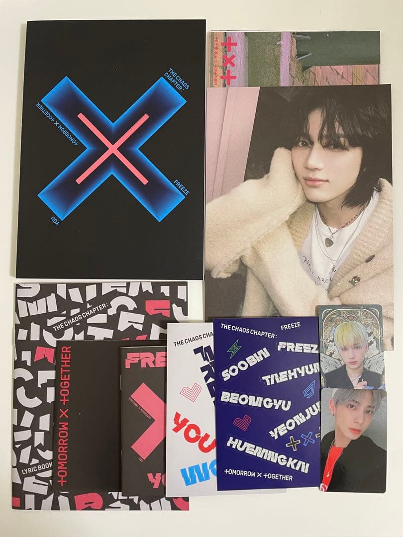 TXT アルバムセット　CD トレカ　トゥバ　まとめ売り