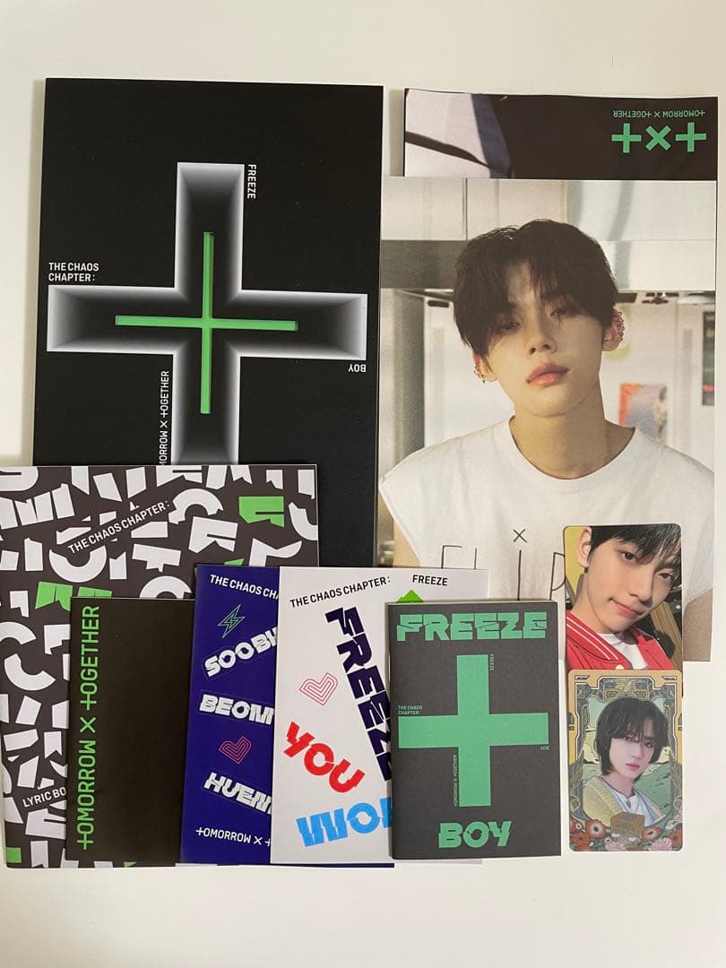 TXT アルバムセット　CD トレカ　トゥバ　まとめ売り