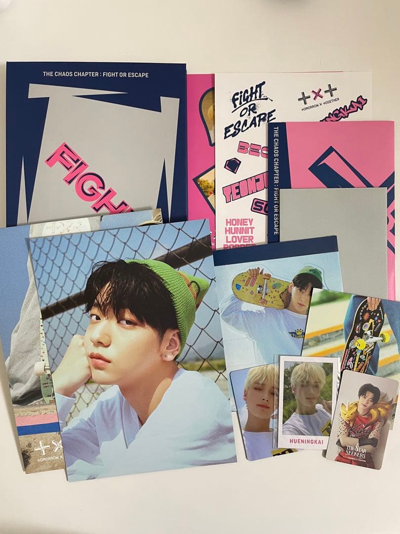 TXT アルバムセット　CD トレカ　トゥバ　まとめ売り