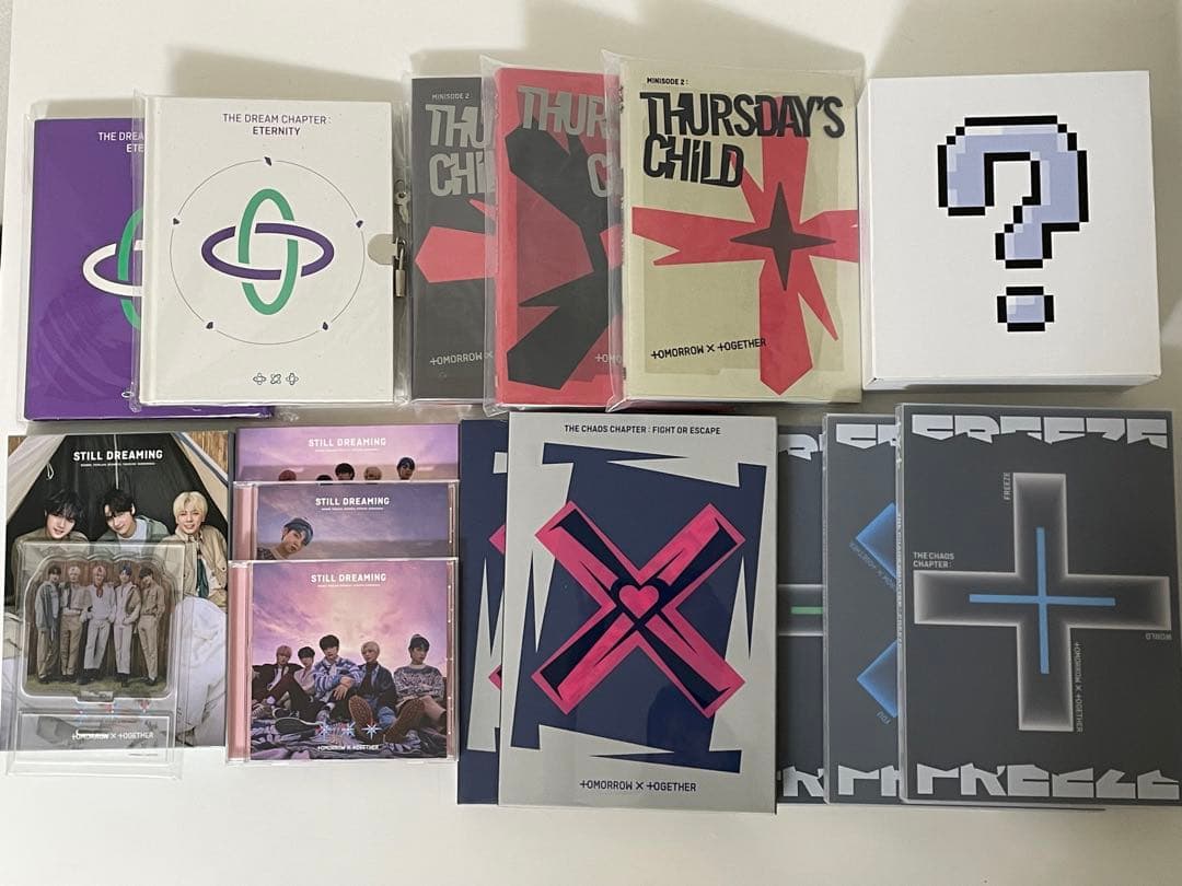 TXT アルバムセット　CD トレカ　トゥバ　まとめ売り
