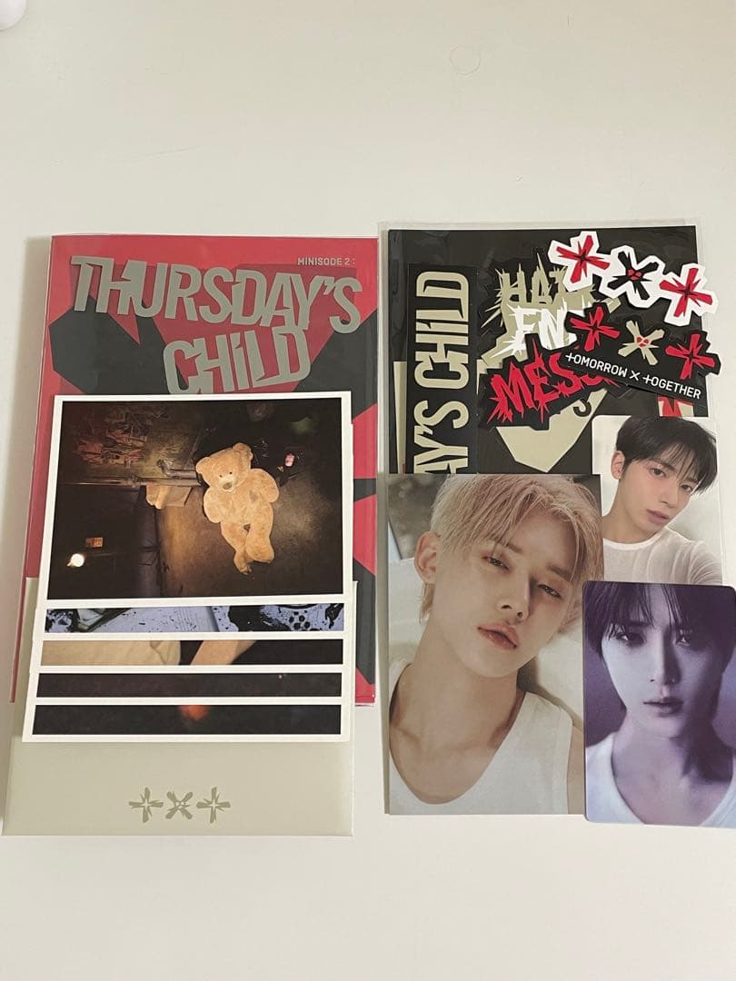 TXT アルバムセット　CD トレカ　トゥバ　まとめ売り