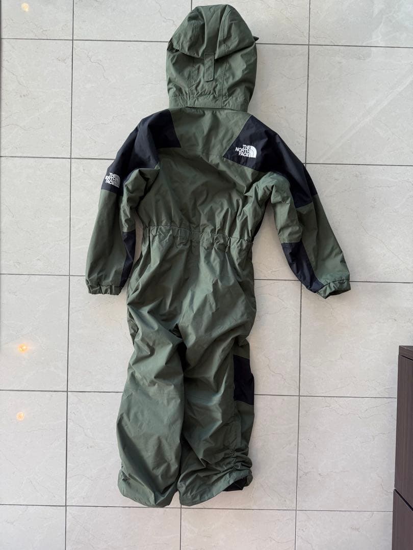 The North Face 子ども用スキーウェア オリーブグリーン