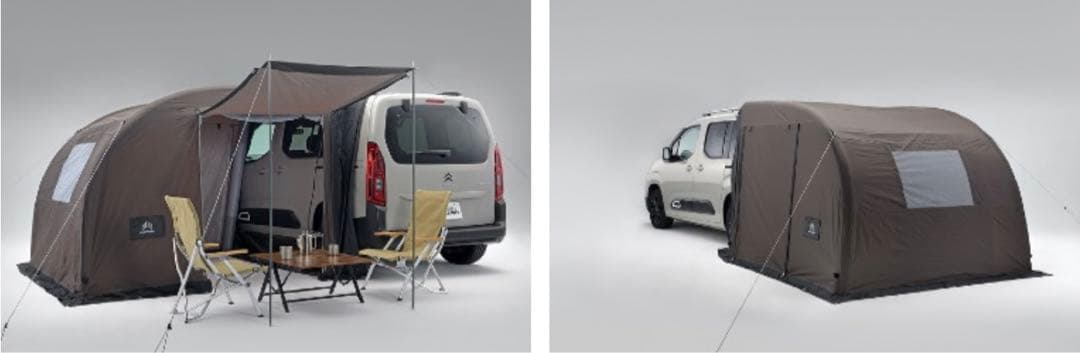 ベルランゴ リフター ドブロ シトロエン純正カーサイドタープ