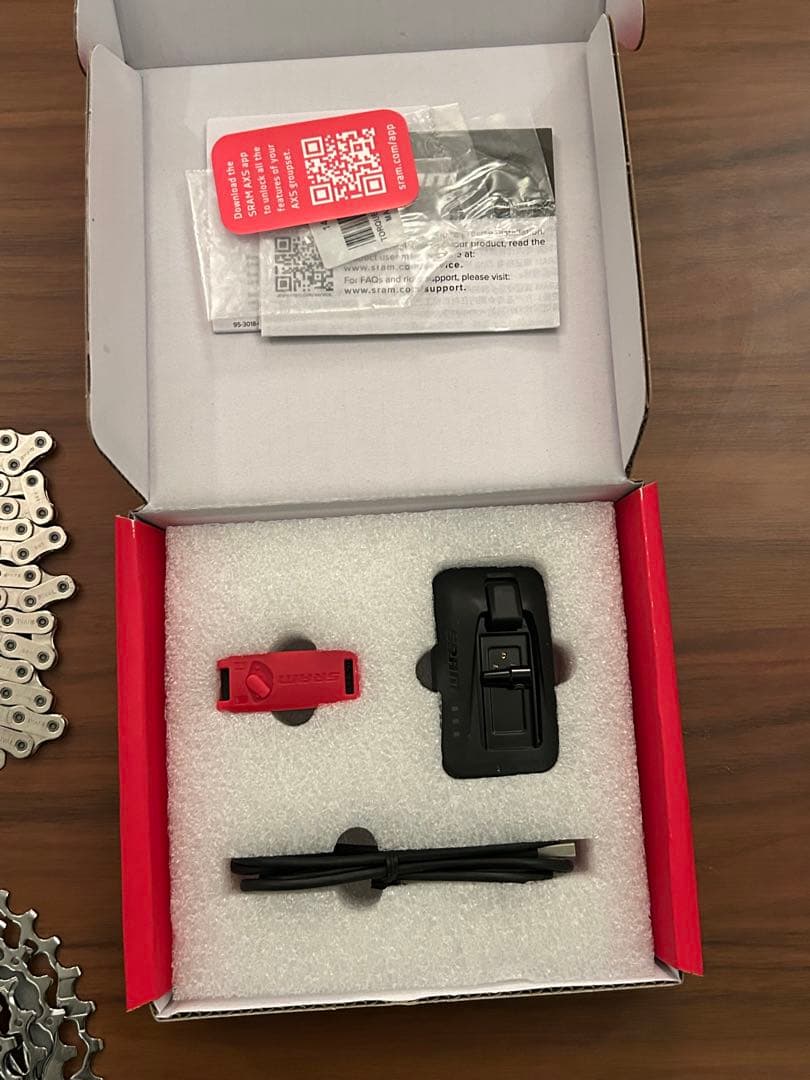 極美品　SRAM Rival eTap AXS 12s グループセット　新車外し