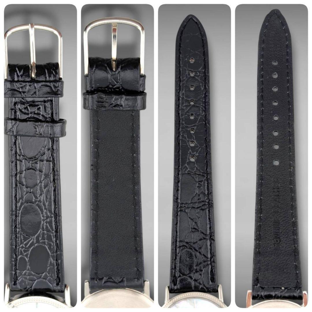 【新品電池・未使用品】クレアトゥール SV925 銀無垢 シェル文字盤 ラウンド