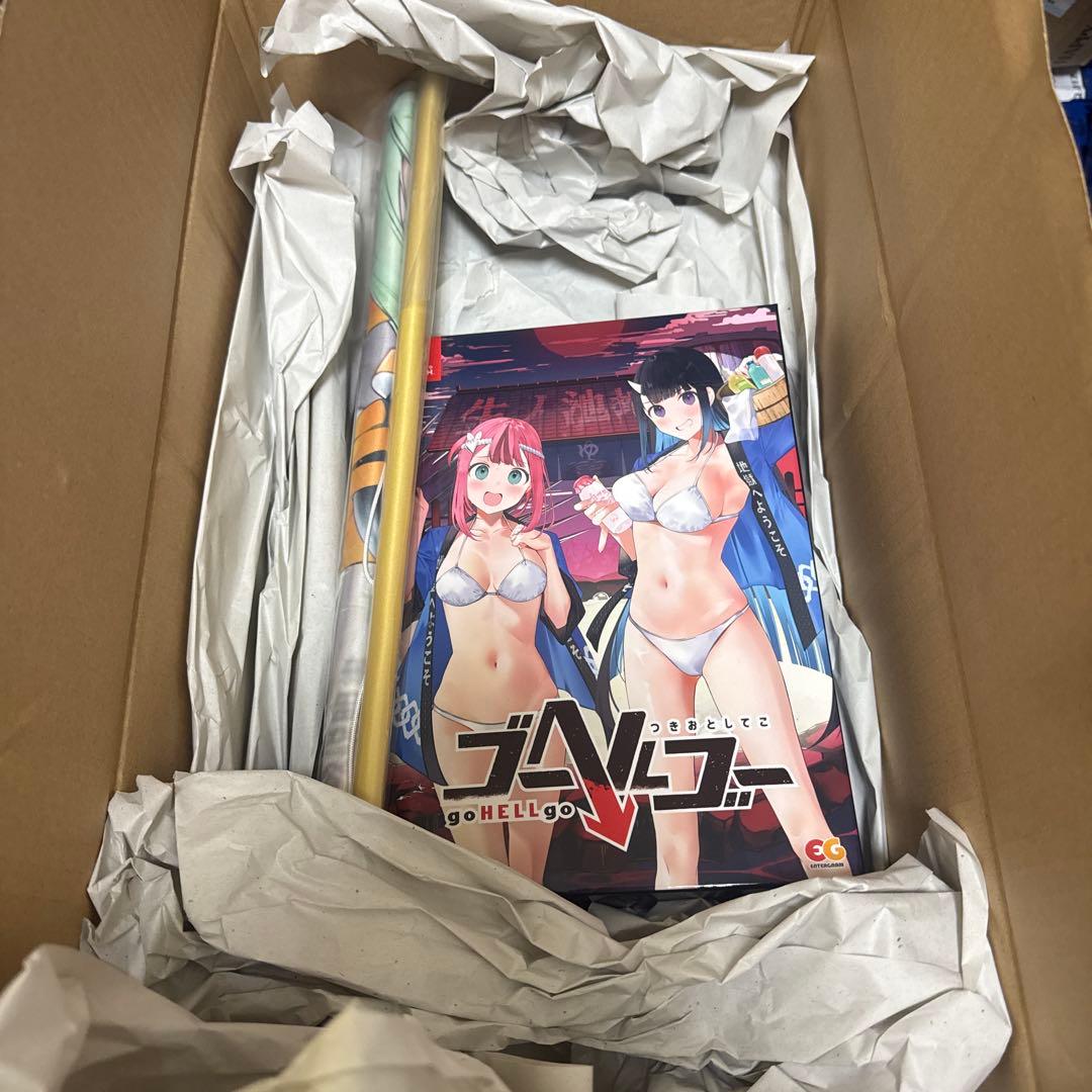 Switch ゴーヘルゴー つきおとしてこ 完全生産限定版　特典タペストリー付き