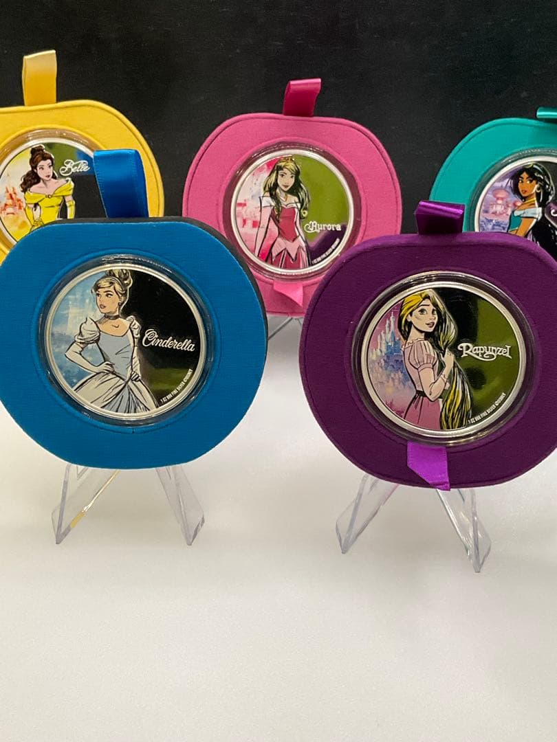 2024年ニウエ　ディズニープリンセス　ジャスミン姫　1オンスプルーフ銀貨