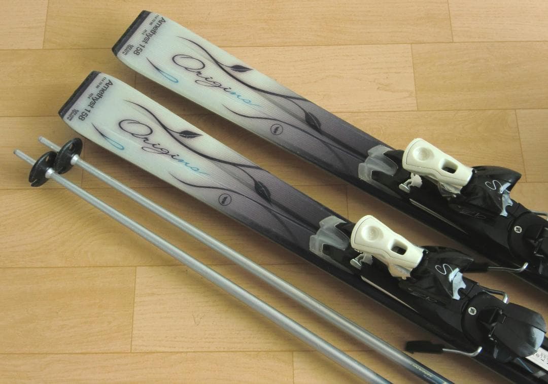 ■■送料無料■サロモン■女性用スキーセット■158/25-25.5■メンテ付■■