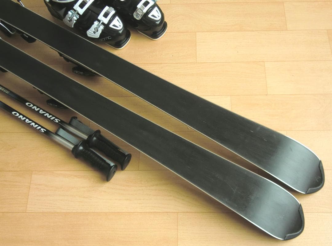 ■■送料無料■サロモン■女性用スキーセット■158/25-25.5■メンテ付■■