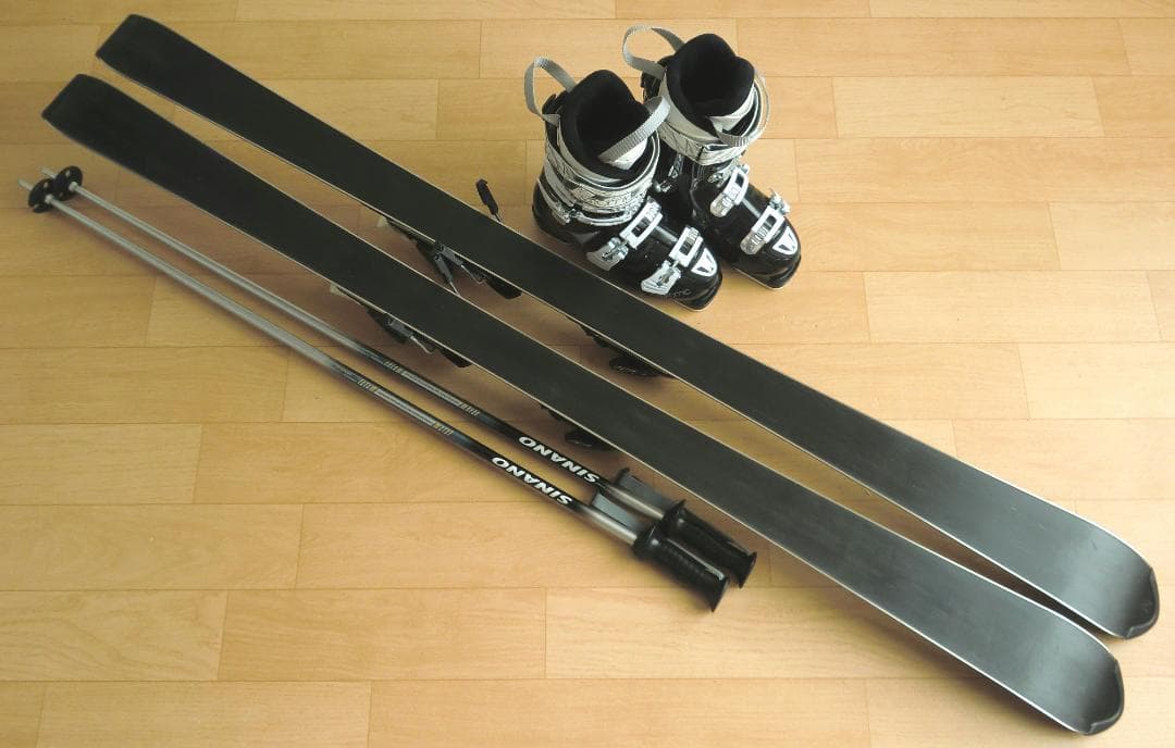 ■■送料無料■サロモン■女性用スキーセット■158/25-25.5■メンテ付■■