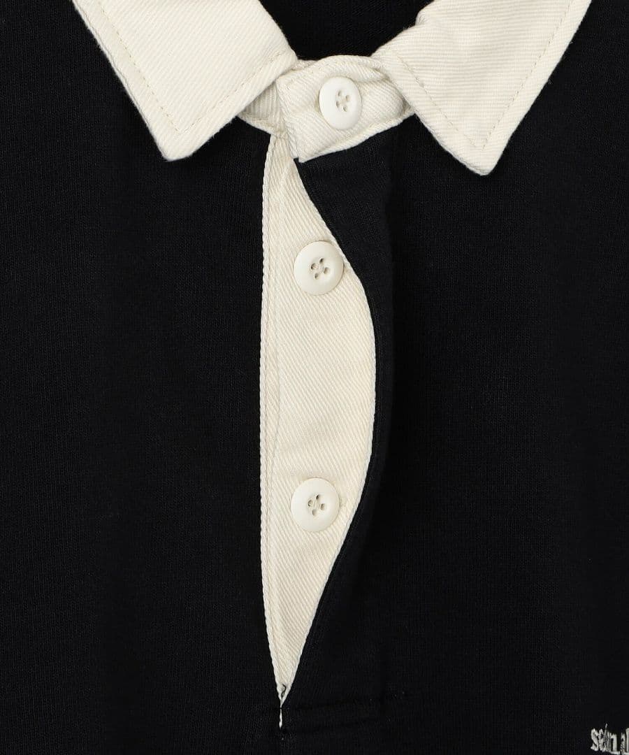 新品 SEDAN ALL PURPOSE ラグビーシャツ BK L