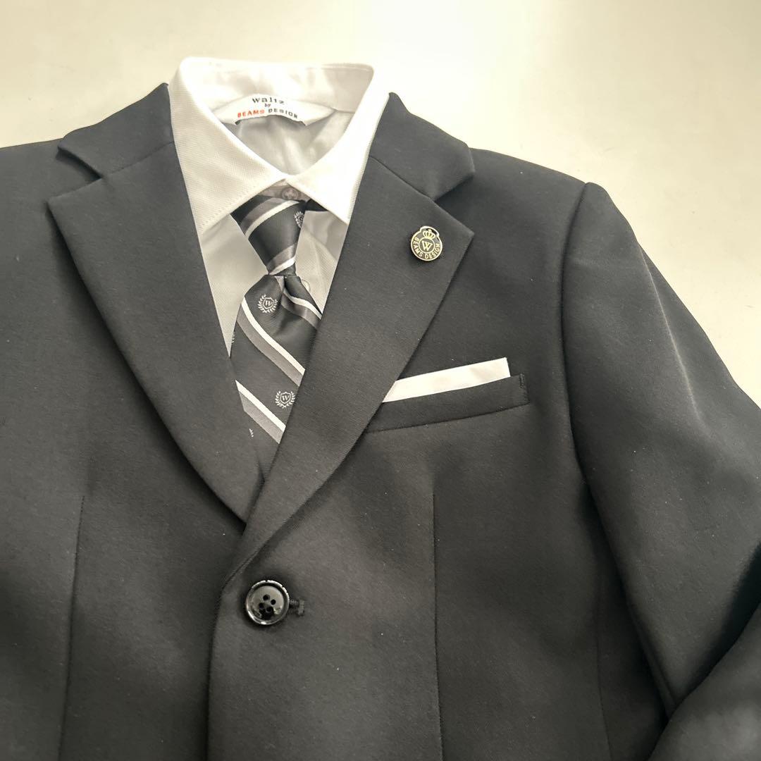 Waltz by beams キッズ子供服130フォーマルスーツセットアップ上下