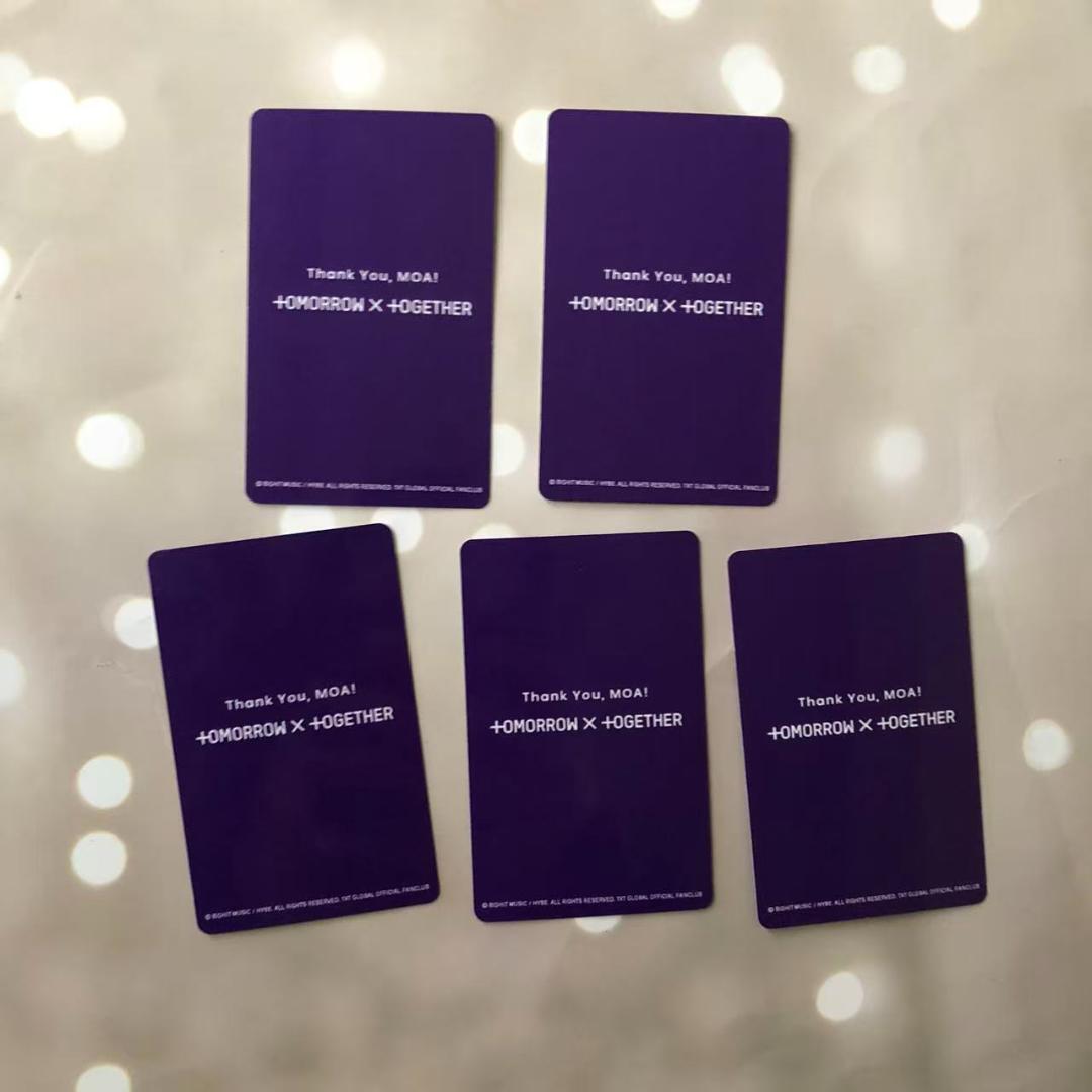 TXT 2024 アンケート 会報誌 当選 トレカ 5枚セット