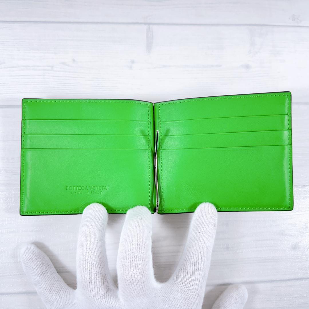 ボッテガヴェネタ カセット マネークリップ お札入れ カードケース 二つ折り財布