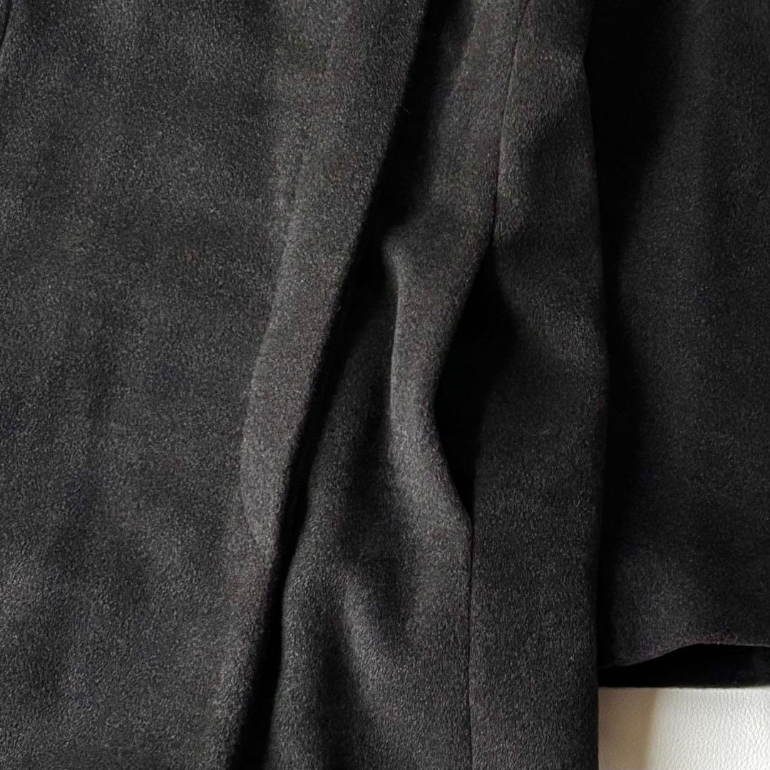 Max Mara ロングコート マキシ丈　白タグ　カシミヤ混　比翼仕立て　40