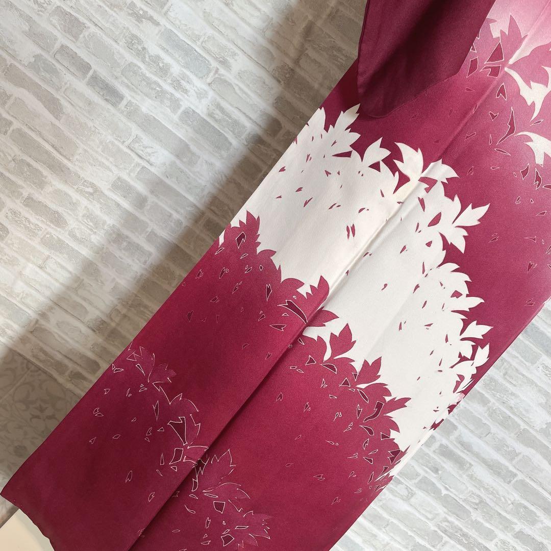 訪問着　フルセット　影　草陰　着物　L2