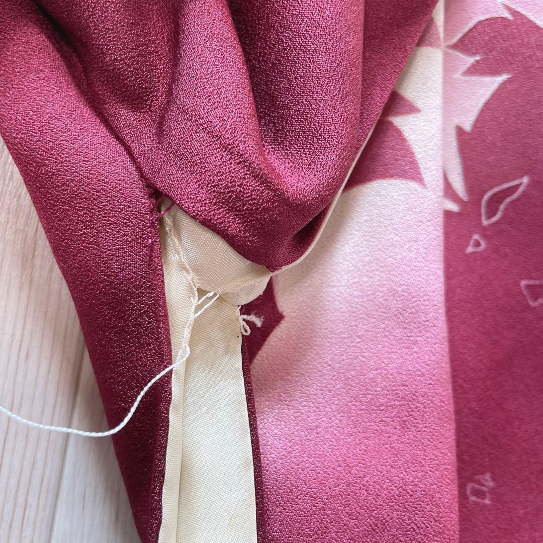 訪問着　フルセット　影　草陰　着物　L2