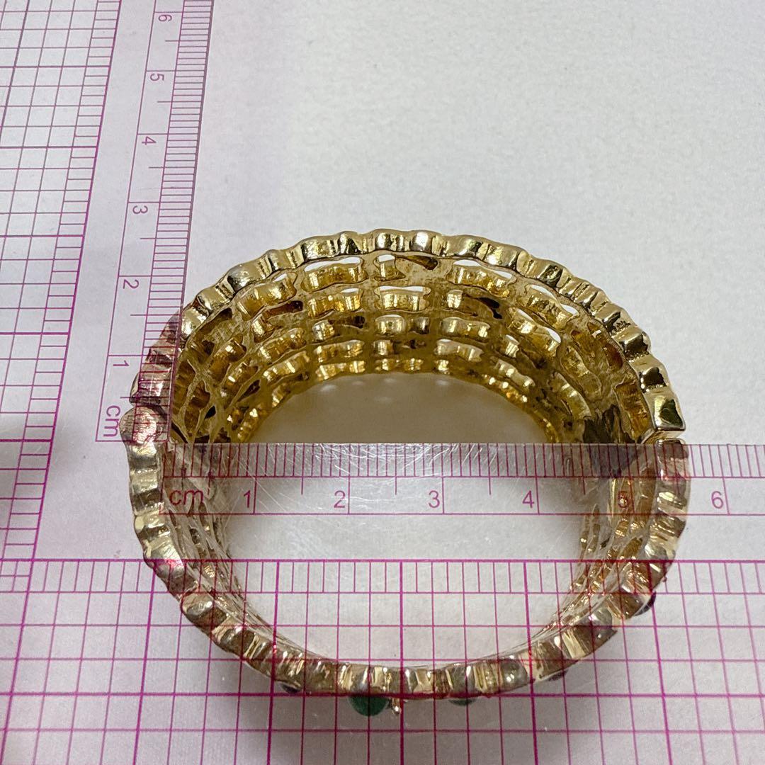 ヴィンテージ JOMAZ ジョマーズ ゴールド マルチカラー ブレスレット