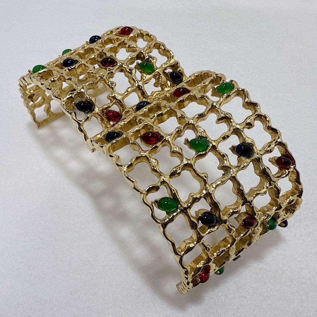 ヴィンテージ JOMAZ ジョマーズ ゴールド マルチカラー ブレスレット