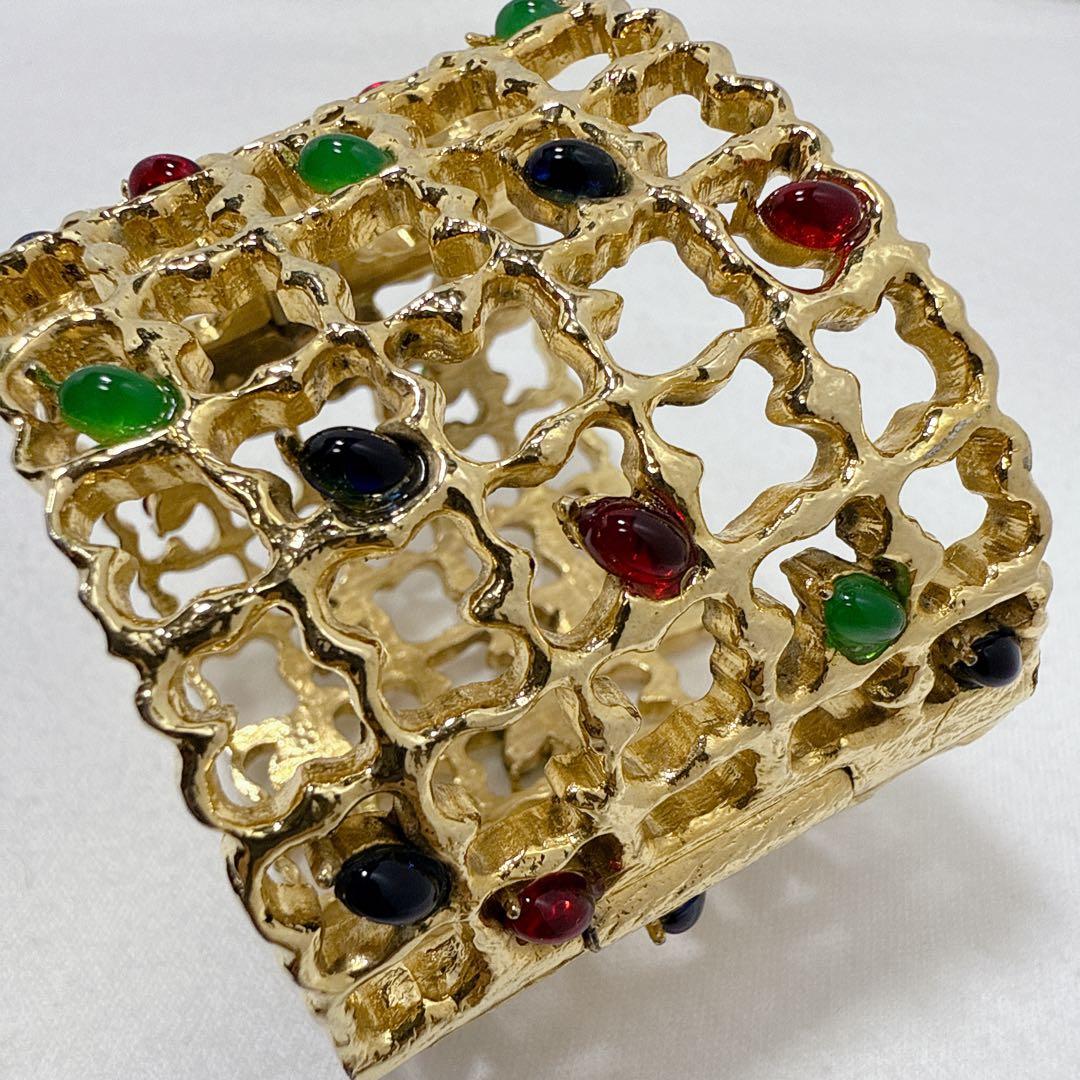 ヴィンテージ JOMAZ ジョマーズ ゴールド マルチカラー ブレスレット