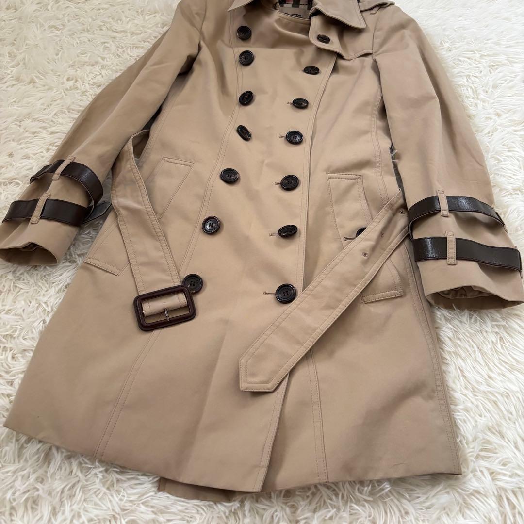 BURBERRY バーバリー ノバチェック トレンチコート ベージュ38 M相当