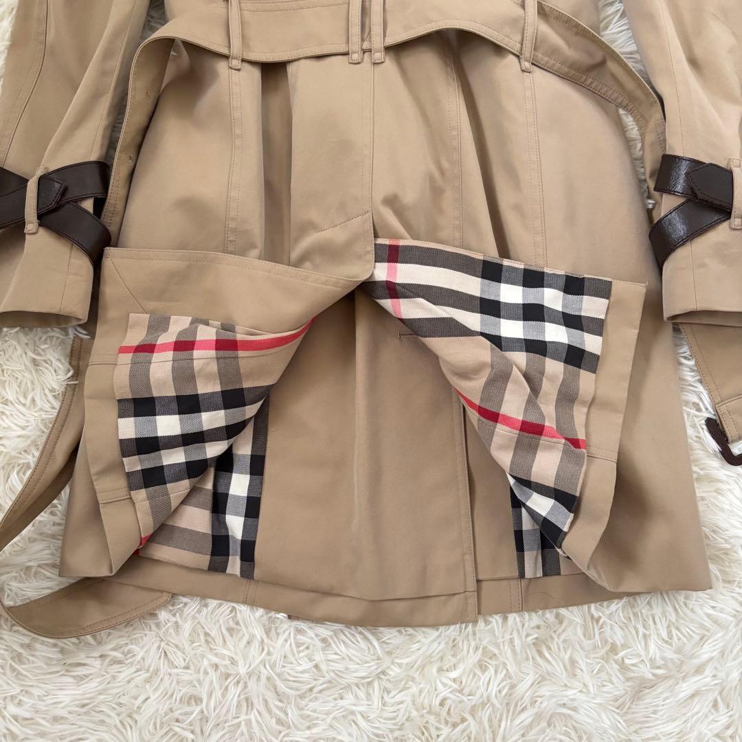 BURBERRY バーバリー ノバチェック トレンチコート ベージュ38 M相当