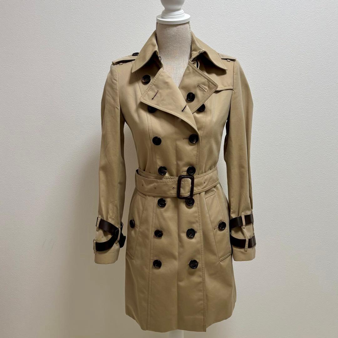 BURBERRY バーバリー ノバチェック トレンチコート ベージュ38 M相当