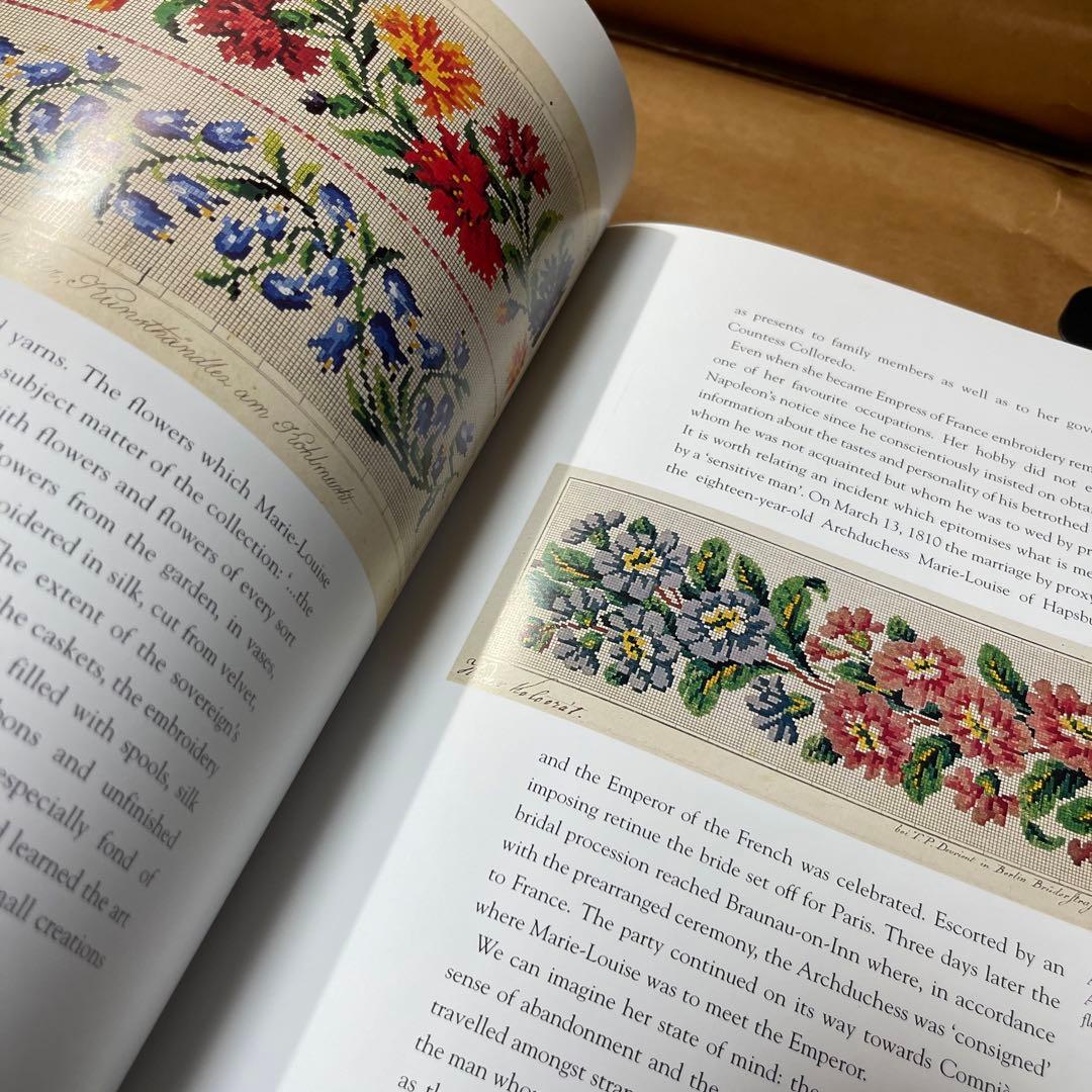 [2453] 19世紀ウィーンの刺繍と図案