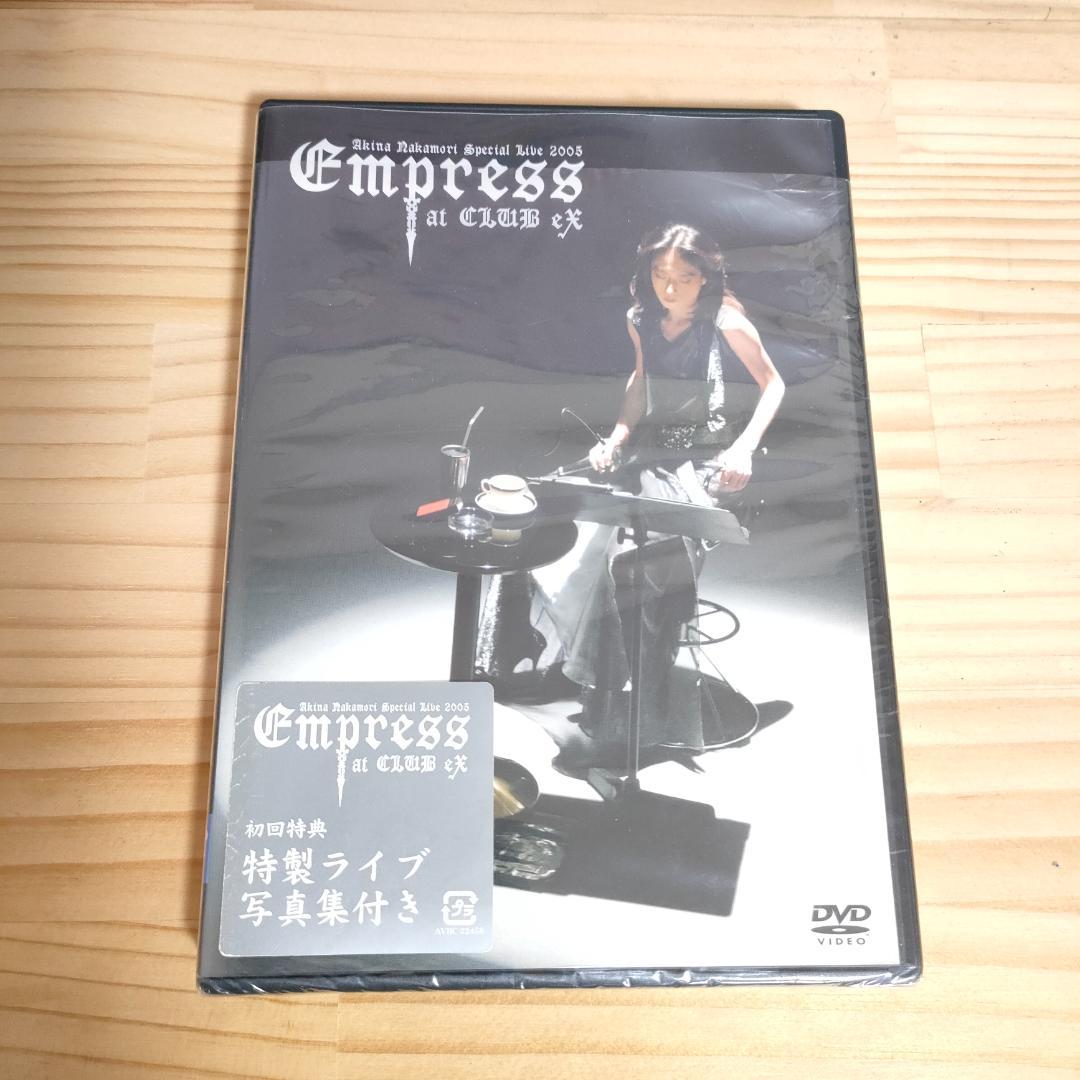 中森明菜 Empress at CLUB eX 2005 写真集＆ポストカード